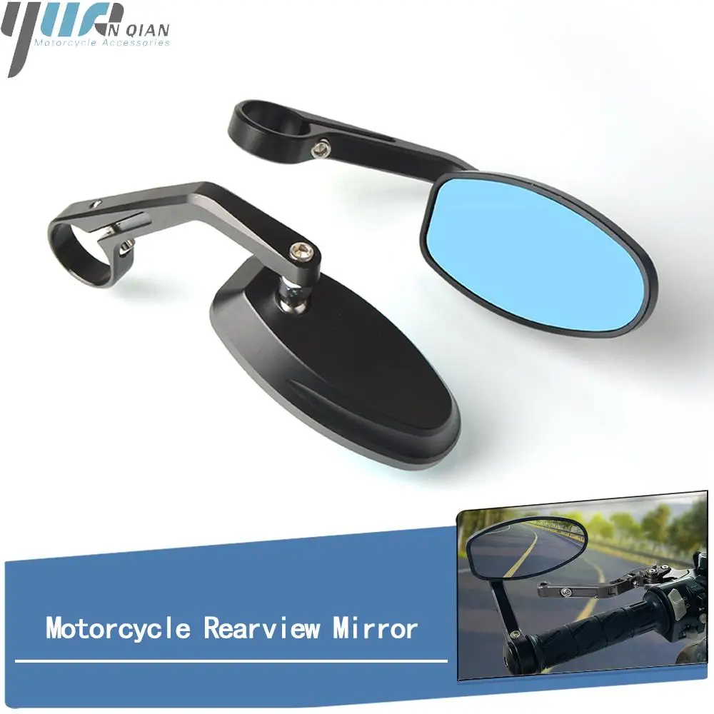 

For CFMOTO 150 250 400 650 NK/SR/GT/MT Motorcycle Retro Modified Handlebar Mirror Full Angle Folding Handlebar Rearview Mirror