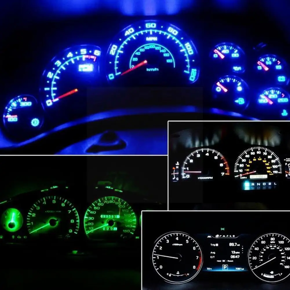 

T3 T4.2 T4.7 Dashboard Light Auto Car Lights 10Pcs Lights Indicator Panel Instrument Lamp Car Board Car R2D8