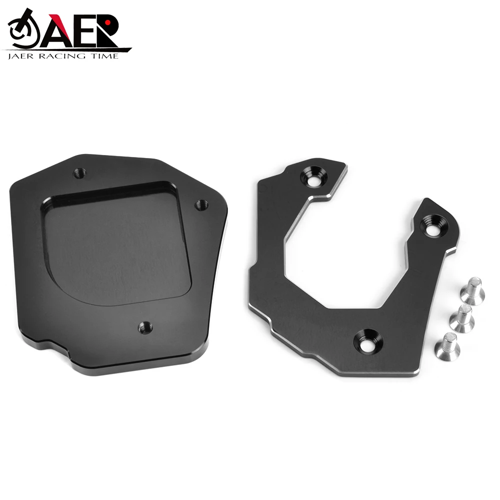 JAER мотоцикл F800 GS F 800 Kickstand Kick Side Stand педаль удлинитель для BMW F800GS 2008 2016|Накладки и
