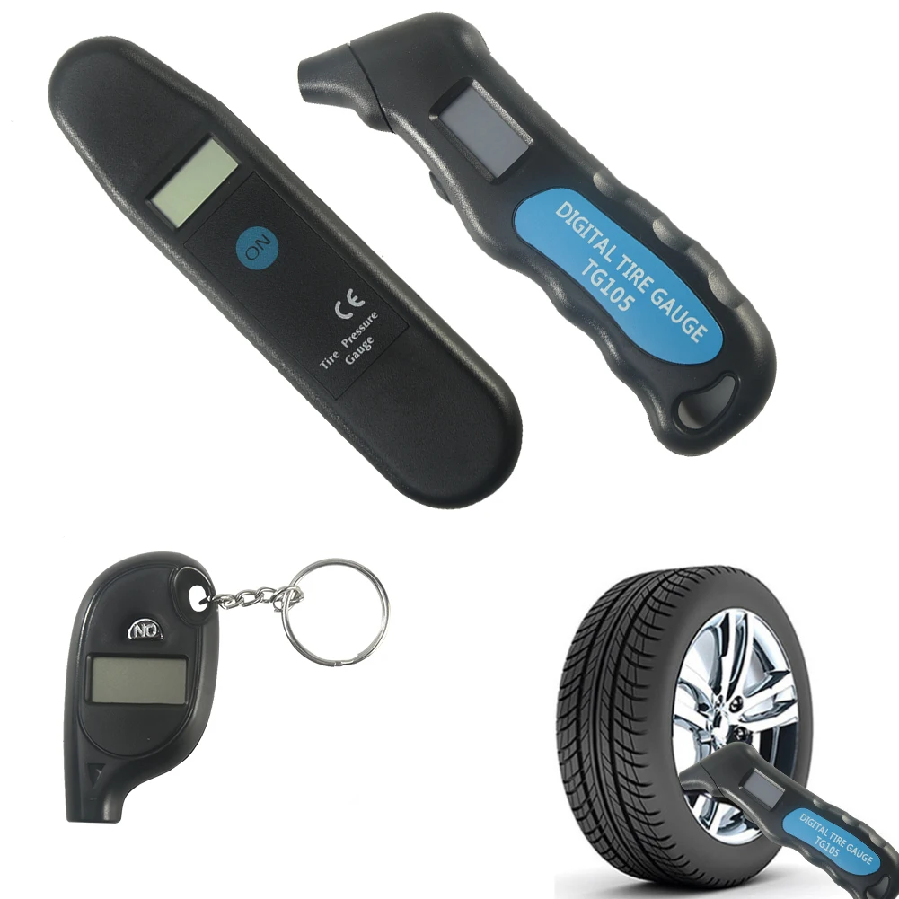 Многофункциональный ЖК дисплей Универсальный манометр шины авто аксессуары