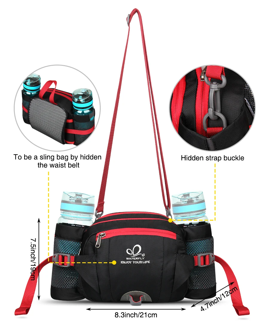 Хит продаж оптовая продажа пояс унисекс сумка для путешествий спортивная