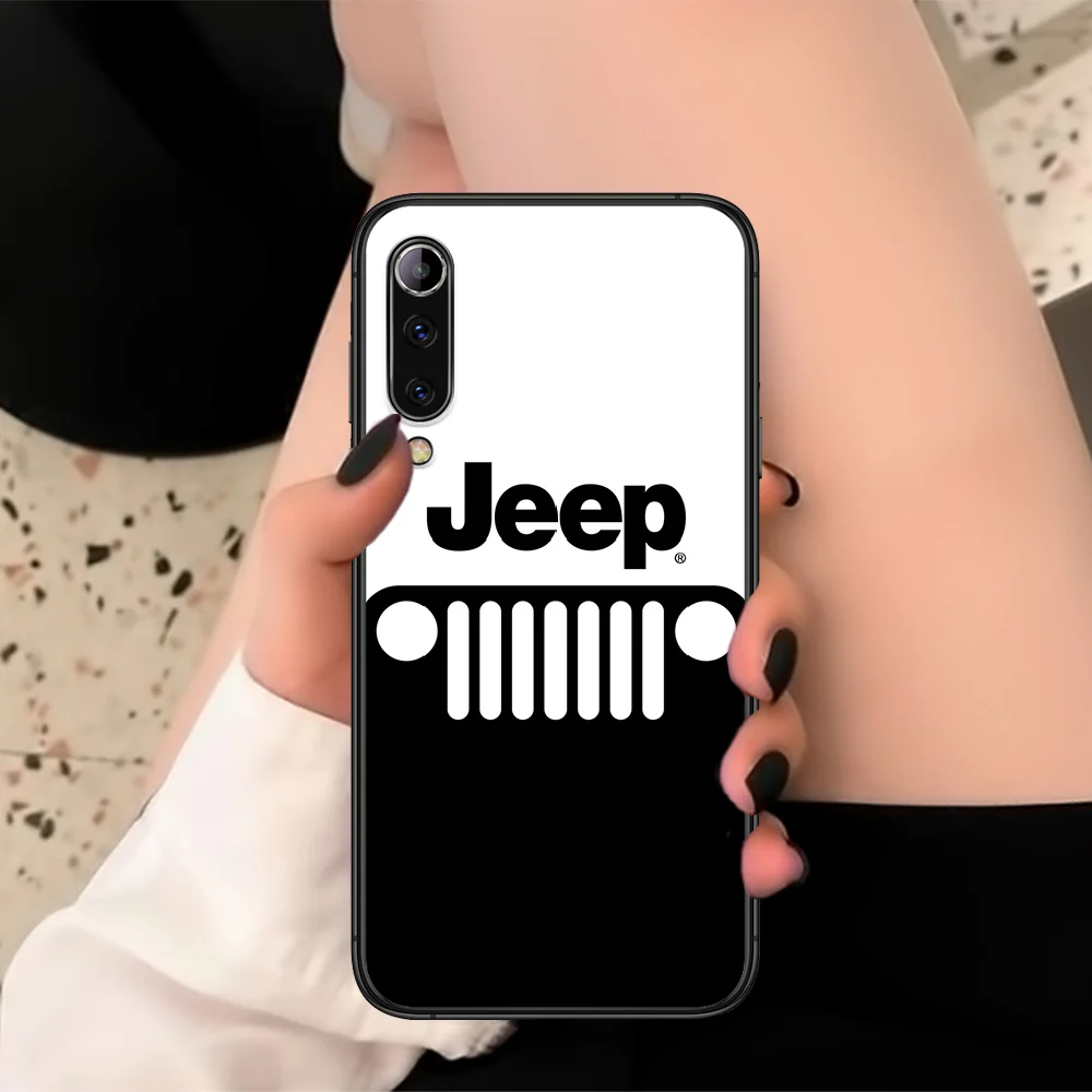 

Hot Car Jeep Phone Case For XIAOMI Redmi K 3 4 5 6 7 8 9 10 20 30 A X Pro Ultra Black black Funda Soft Coque Trend Prime Tpu