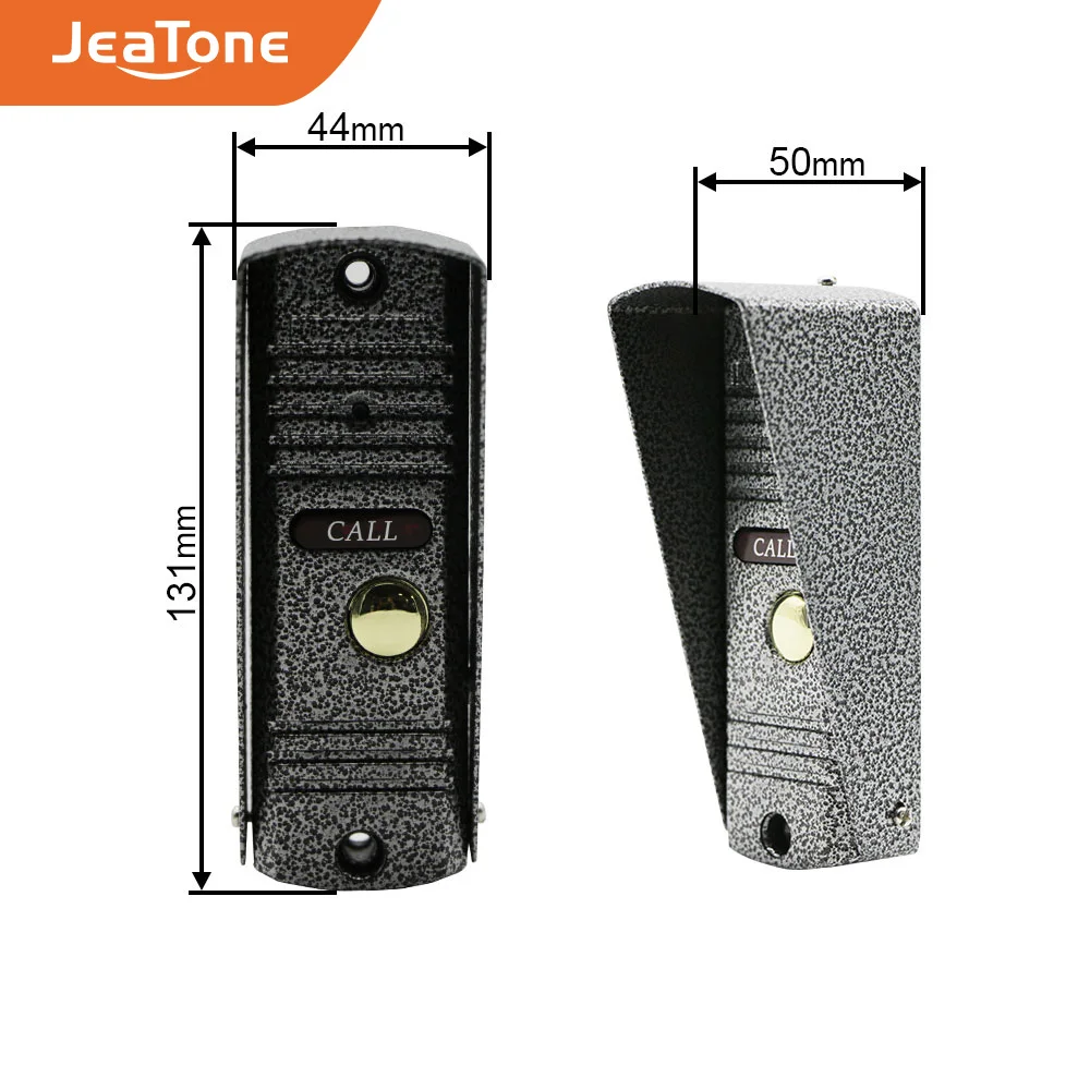 Видеодомофон JeaTone с сенсорным экраном 7 дюймов дверной звонок громкой связью