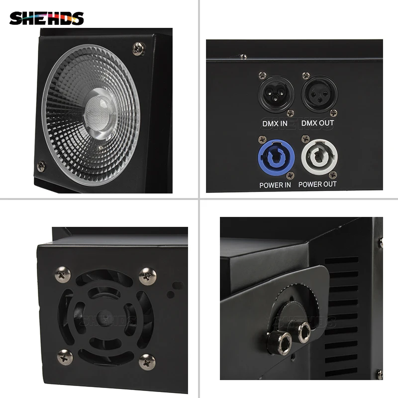Светодиодсветодиодный лампа SHEHDS 5x30 Вт RGB светильник in1matrix длинсветильник DMX512