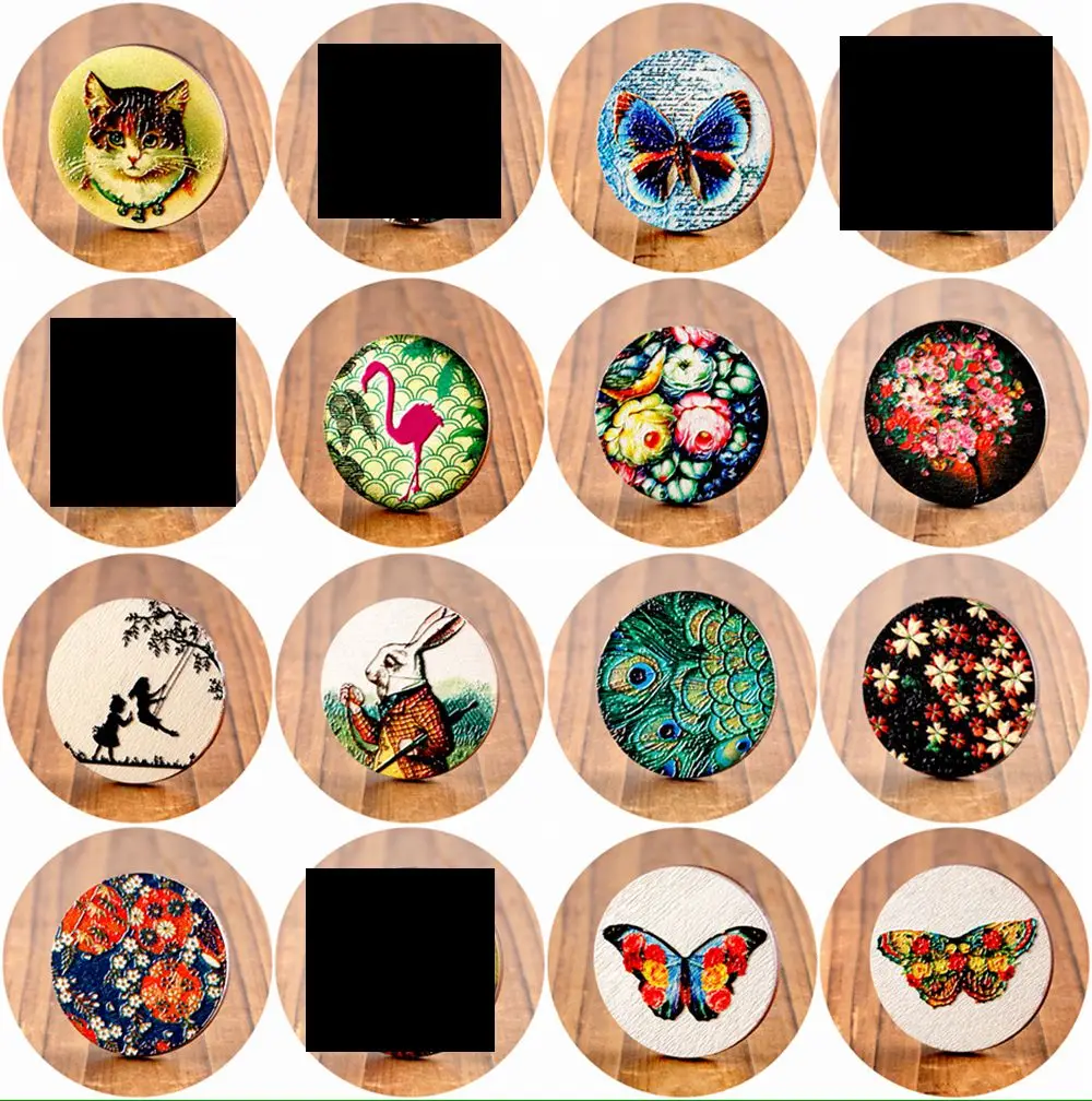 2 шт. 45 мм объемный рельефный большой круглый кулон с изображением Алисы кролика