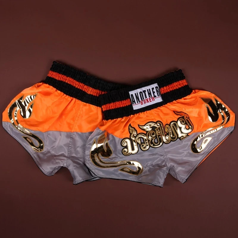 Шорты Muay Thai Профессиональные боксерские костюмы сандалии тренировочные шорты
