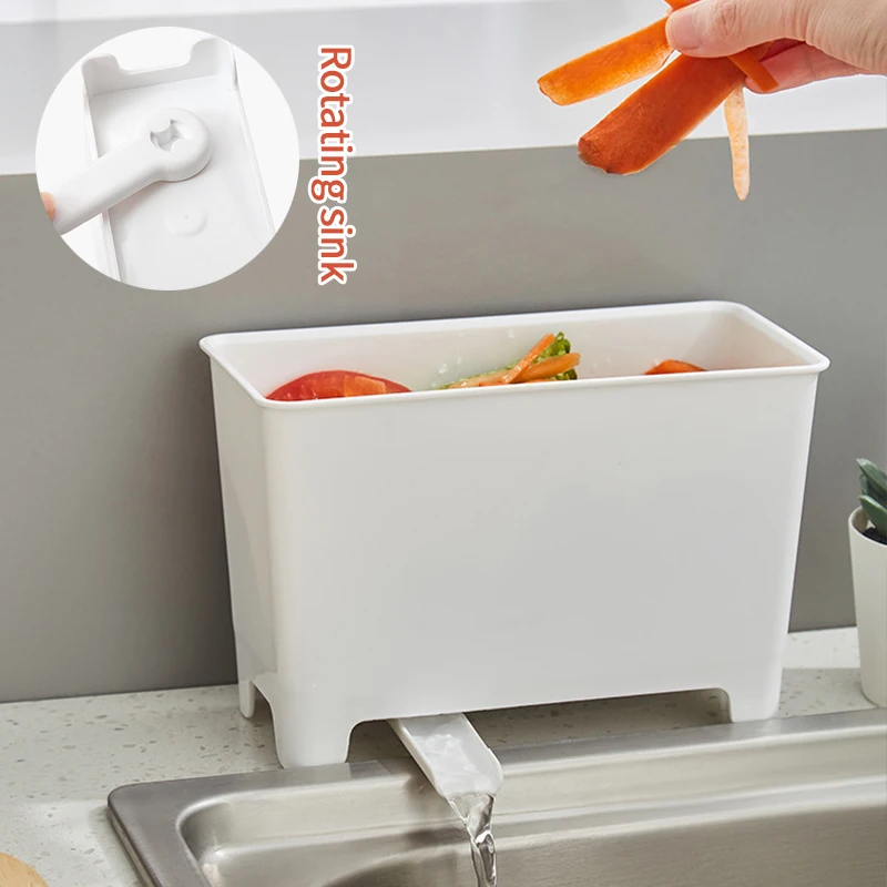 

Японская мусорная корзина, сливная маленькая мусорная корзина, сливная стойка, кухонные аксессуары, контейнер для хранения еды, мусорная ко...