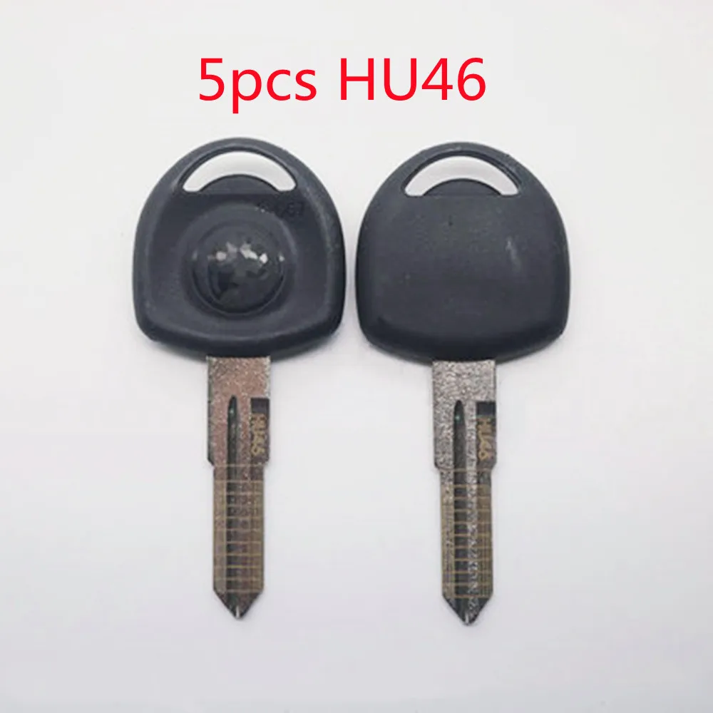 

Keychannel 5PCS/LOT HU46 Scale Car Key Blade For Opel Vauxhall Corsa Astra Vectra Signum For Opel All Key Lost Locksmith Tool