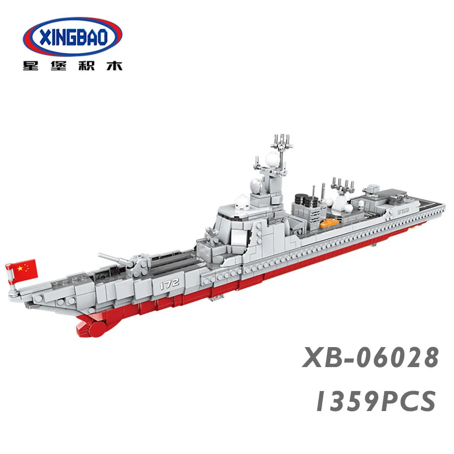 XINGBAO Новый военный корабль серии классический USS Миссури боевой ракет