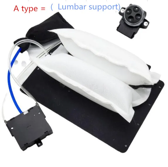 

4 way car cushion seat lumbar back support high pressure electric pneumatic airbag Seat massage for 12 v interior seat styling