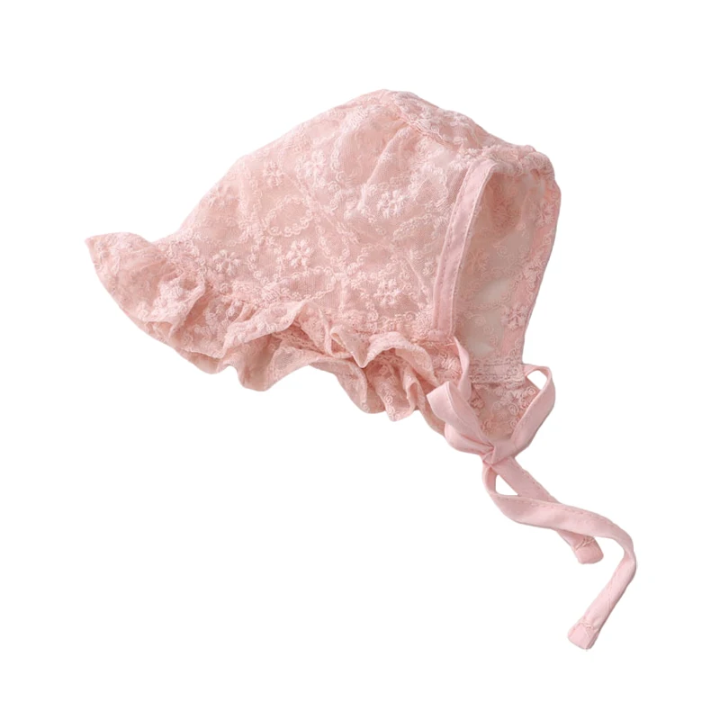 

New Arrives Newborn Baby Hat Lace Princess Photography Infant Girls Props Cap Kids Sun Hat Children's hat