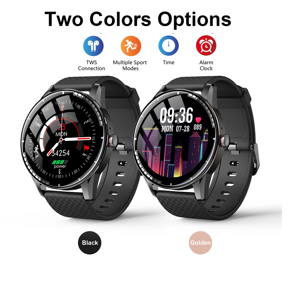 

Смарт-часы с пульсометром и тонометром для iOS и Android