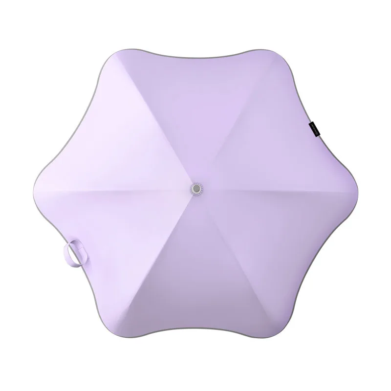 4 цвета 6K2021 новый креативный однотонный Зонт с длинной ручкой зонт от солнца