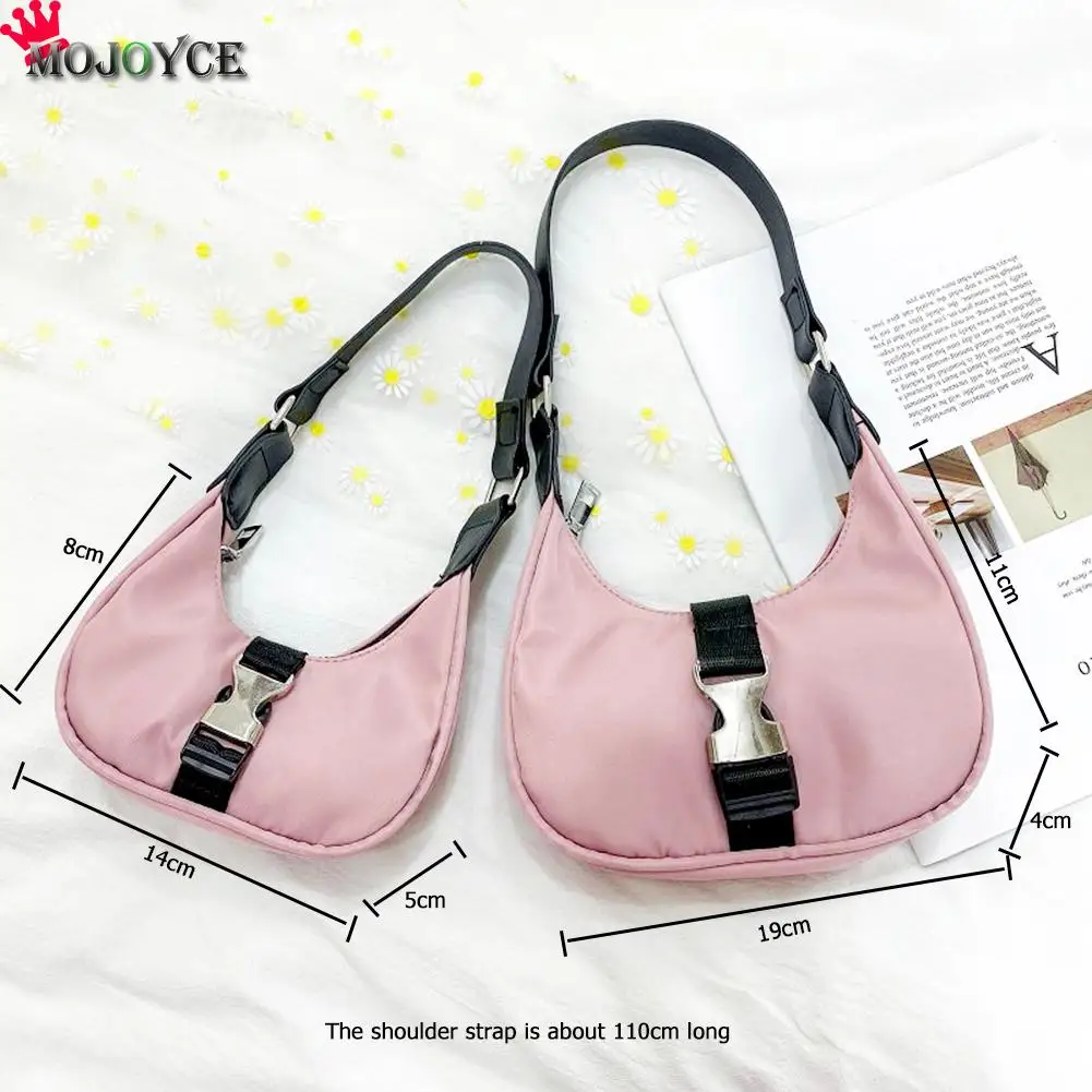 

Women Oxford Shoulder Underarm Bag Portable Female Small Messenger Handbag Tote Youth Ladies Simple Versatile Bag