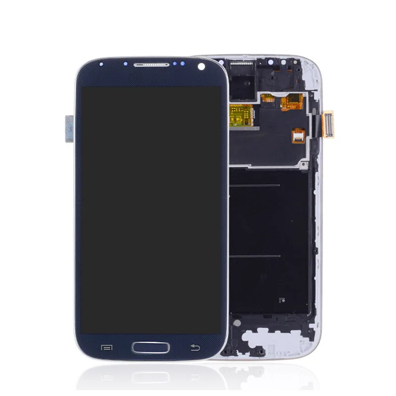 Дисплей для Samsung S4 LCD GT i9505 i9500 в сборе с тачскрином на рамке Оригинал белый