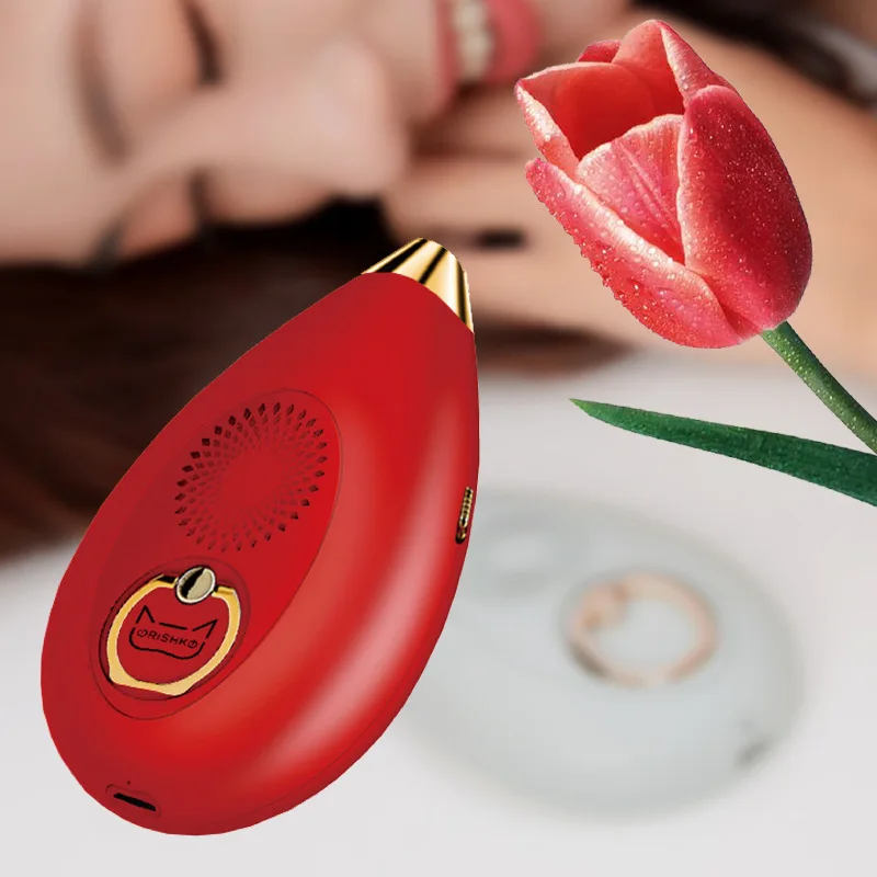 

Smart moisturizing perfume taste beauty mirror led makeup mirror pocket mirror LED LIGHT THERAPI MACHIN Christmas Gift