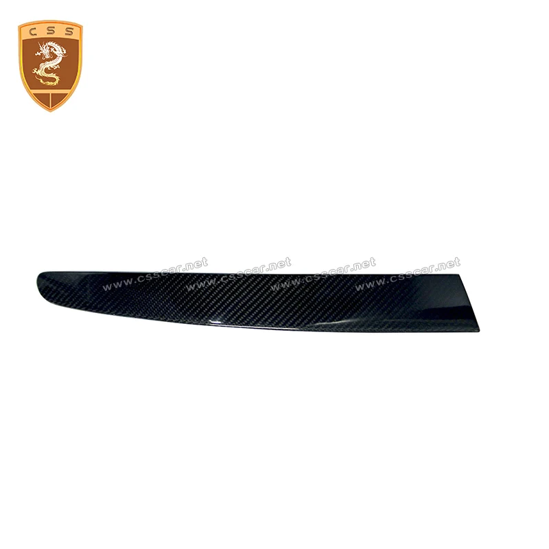 Реальные углеродного волокна задний светильник вставки отделка декоративные