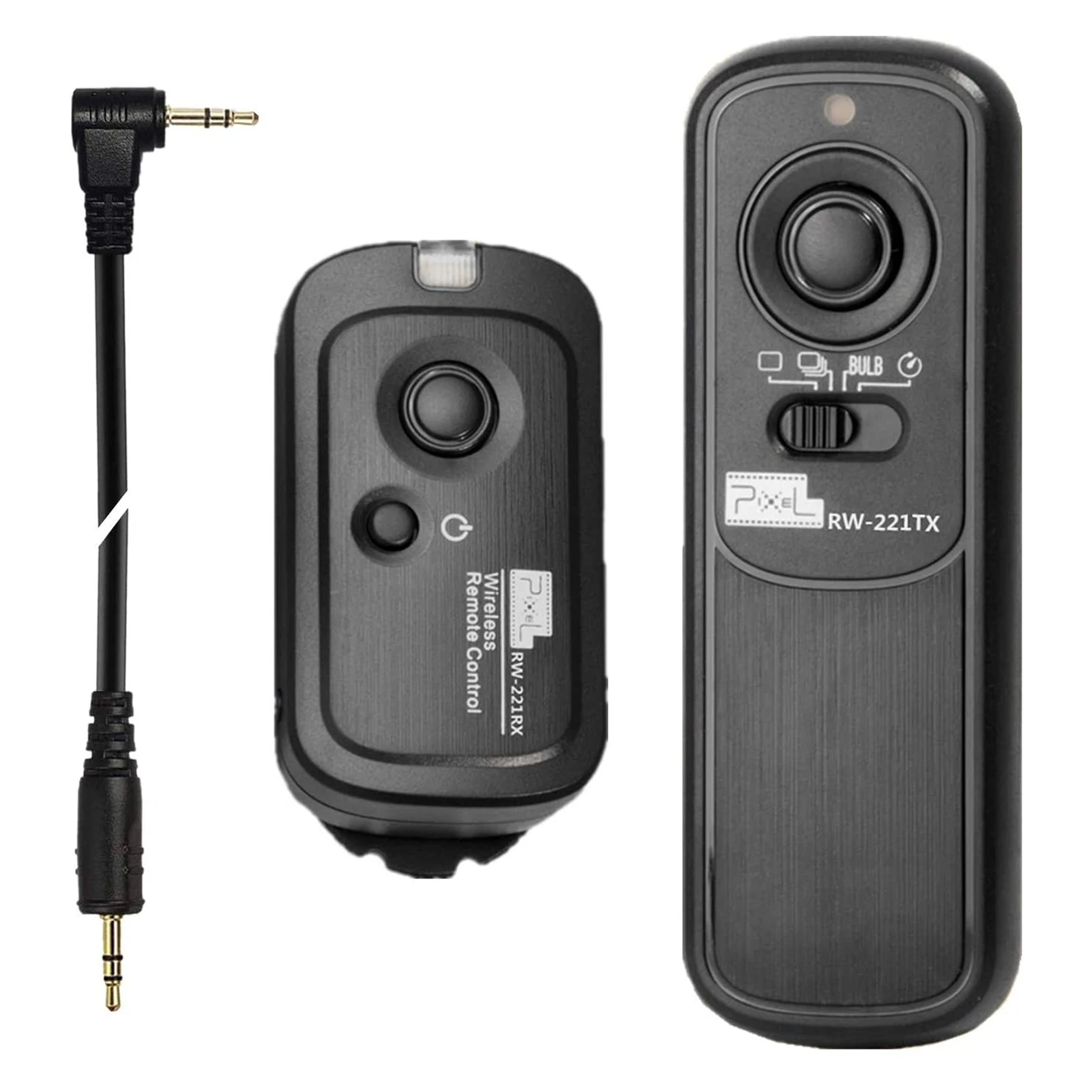 

Pixel RW-221 Wireless Remote Commander Shutter Release RW 221 E3 for Canon Pentax Samsung Sigma Camera VS TW-283 RS-60E3