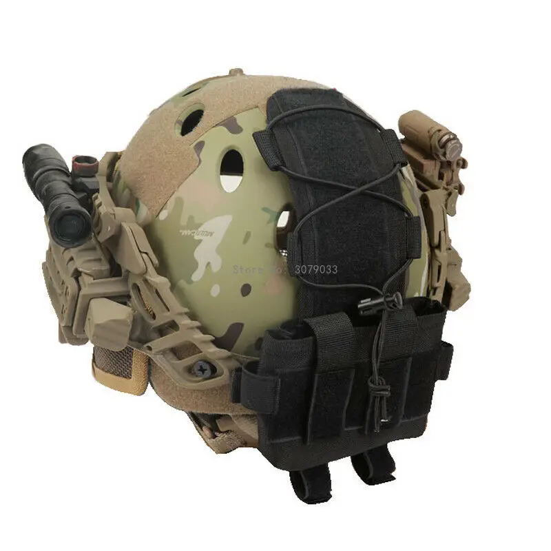 Тактический чехол MK2 для аккумулятора шлема страйкбола охоты камуфляжной