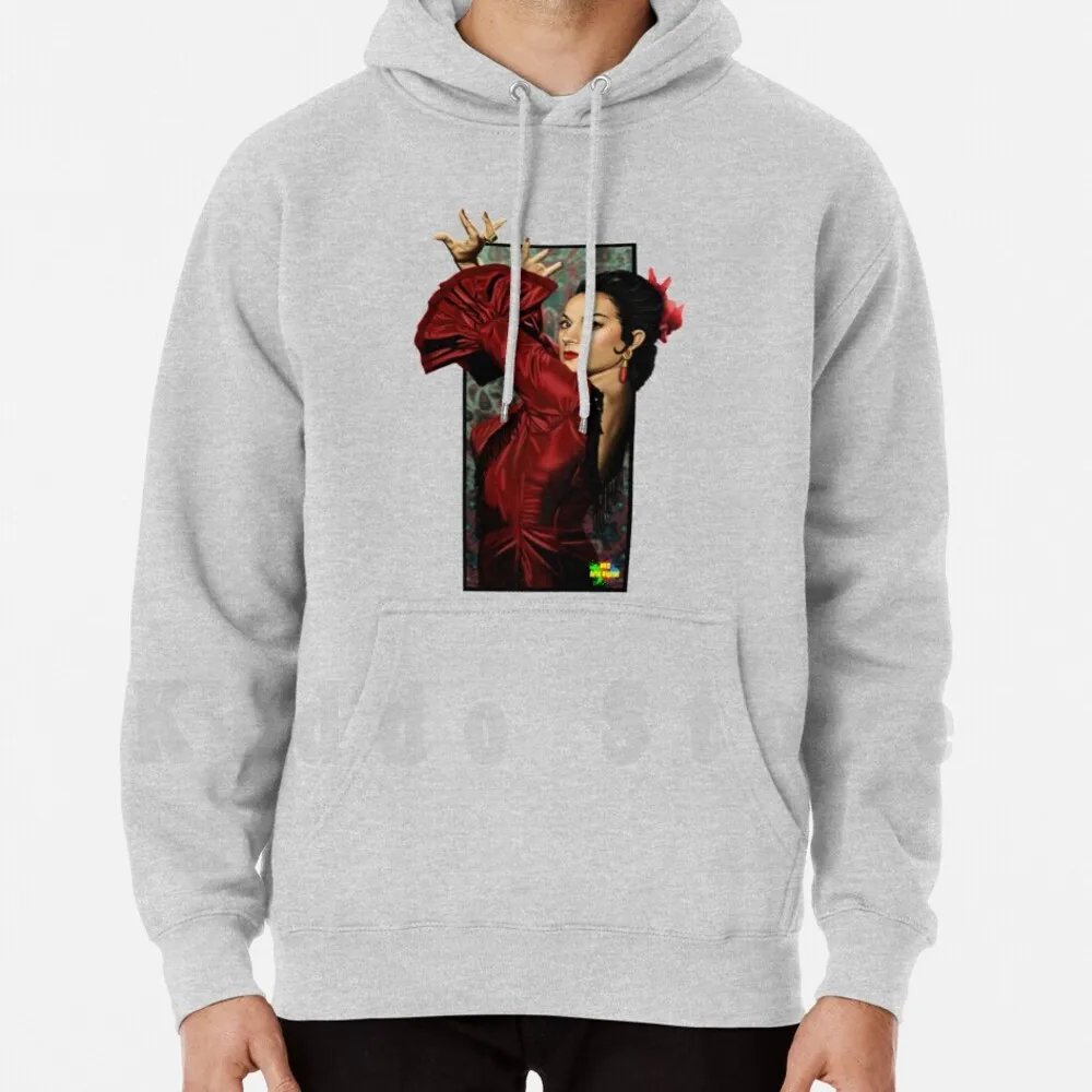 Толстовки Lola Flores с длинным рукавом The Pharaoh Flemish Folklore Gypsy Nro Digital Art