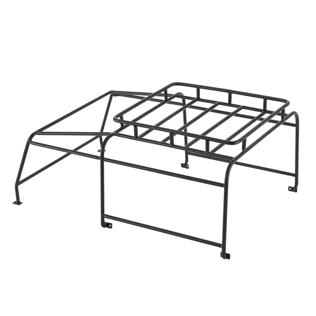 

RC Crawler 1/10 D90 Metal Roof Rack Luggage Carrier For 1/10 RC Crawler D90 Defender Model Accessories