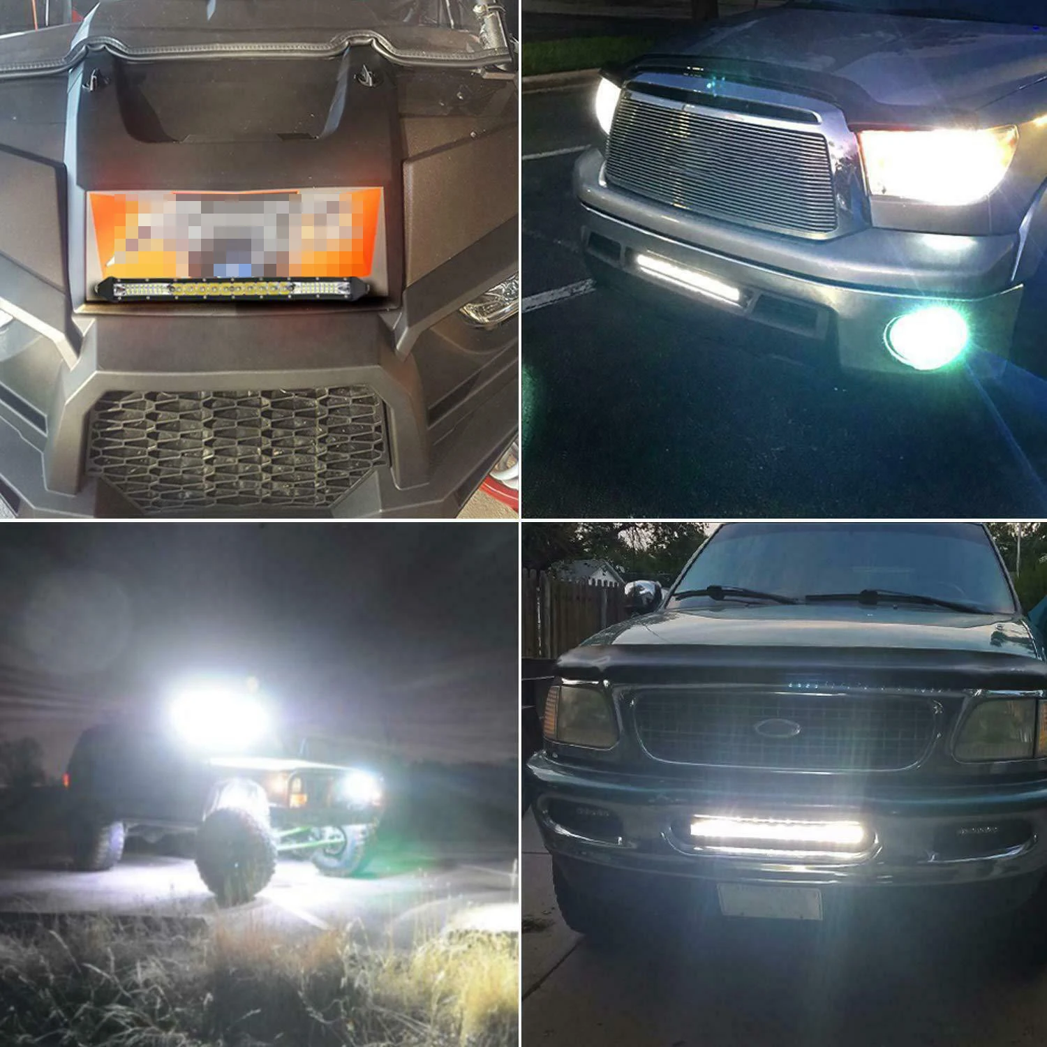 Nlpearl ультра тонкий 10 20 30 дюймов Светодиодная рабочая фара c светильник бар 12V 24V
