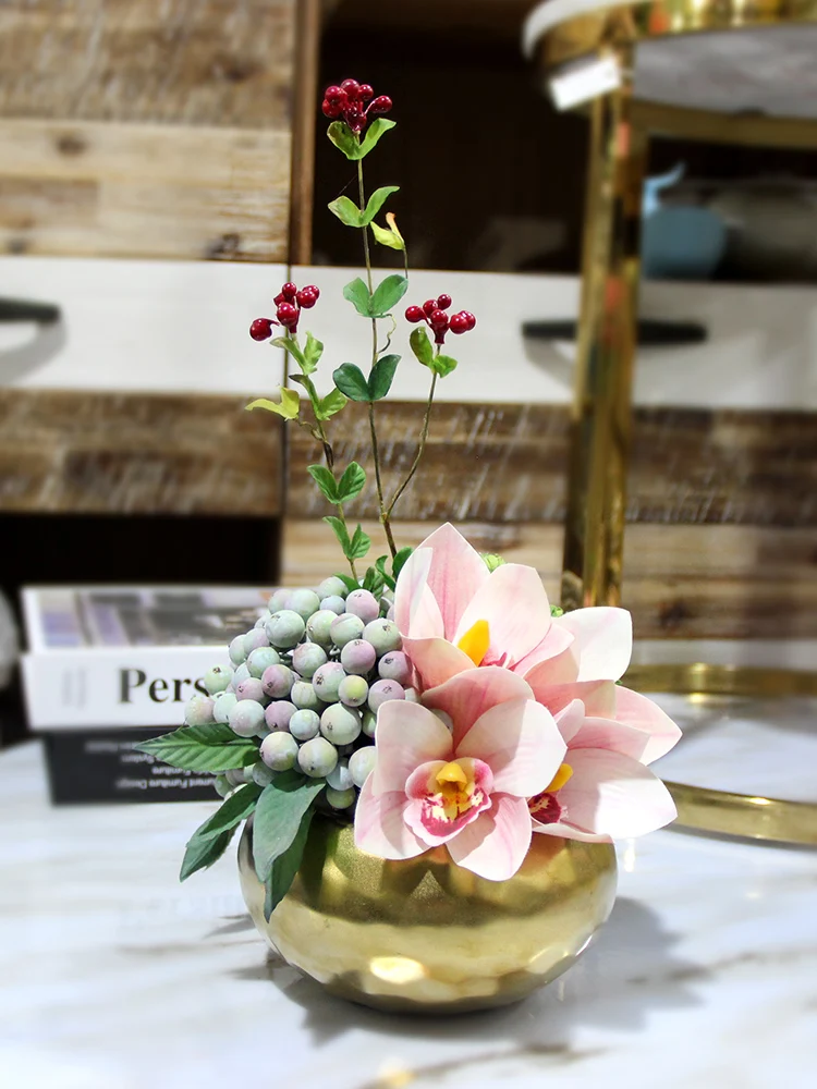 

Home Decor Artificial Flowers Living Room Desktop Ornaments Simulation Fake Flowers Garden Decoration Artificial Dried Flowers
