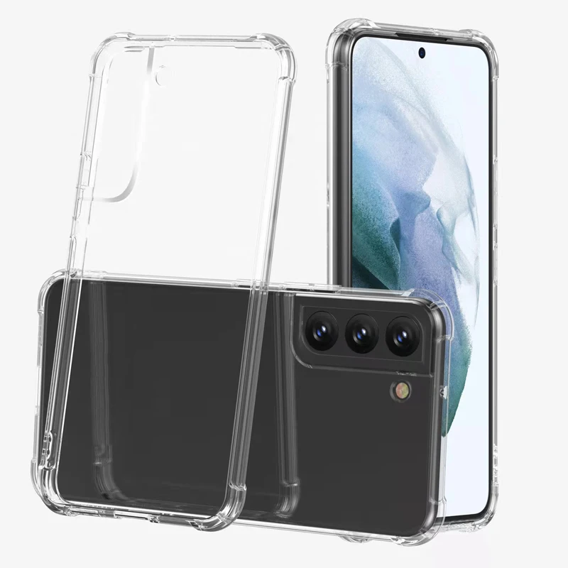 

Ultra Thin Clear Case For Samsung Galaxy S21 Plus S20 FE Soft TPU Silicone Samusng Gelaksi A03S A12 A22 A32 A52 A72 Phone Cover
