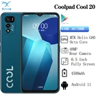 Смартфон Coolpad Cool 20 с глобальной прошивкой, Восьмиядерный процессор Helio G80, 4 ГБ, 64 ГБ128 ГБ, безрамочный дисплей 6,5 дюйма, тройная камера 48 МП, 4500 мАч