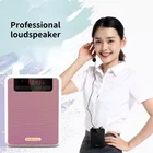 Портативный громкоговоритель усилитель голоса с зажимом для поясного ремешка Поддержка FM-радио TF динамик MP3 внешний аккумулятор дорожные руководства учителя K300