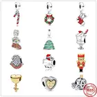 Шарм-браслет женский из серебра 925 пробы с подвеской в виде мороженого