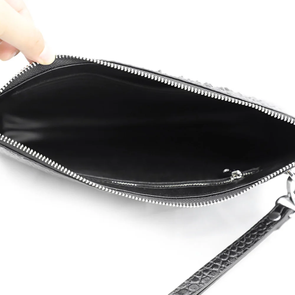 

chunfenggou male high-end business leisure Hand bag crocodile leather men clutch bag male crocodile bag