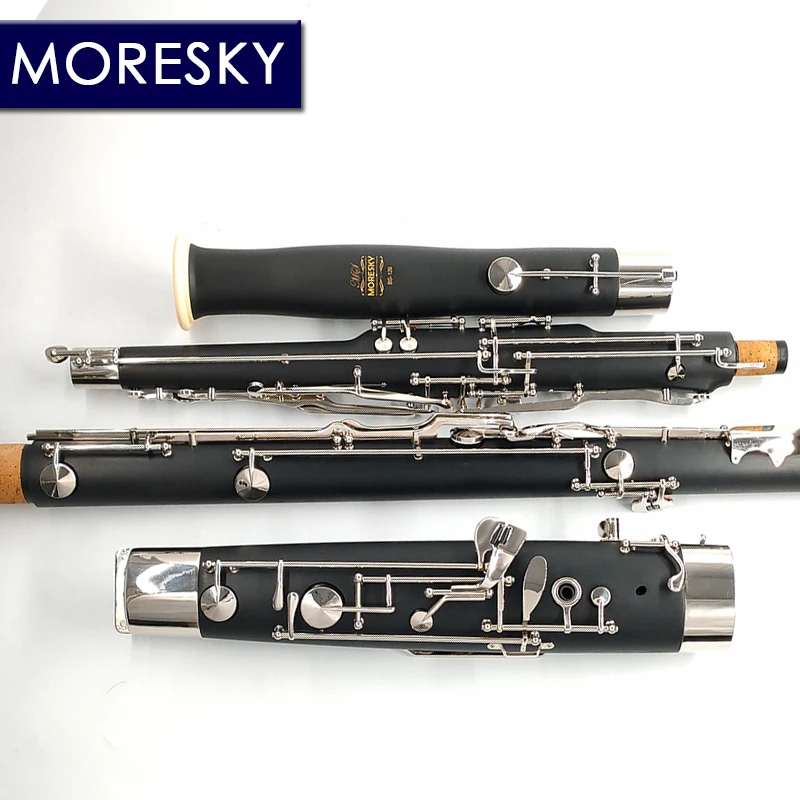Профессиональный C тон Bassoon cupronickel никелированные ключи ABS бакелитовый корпус