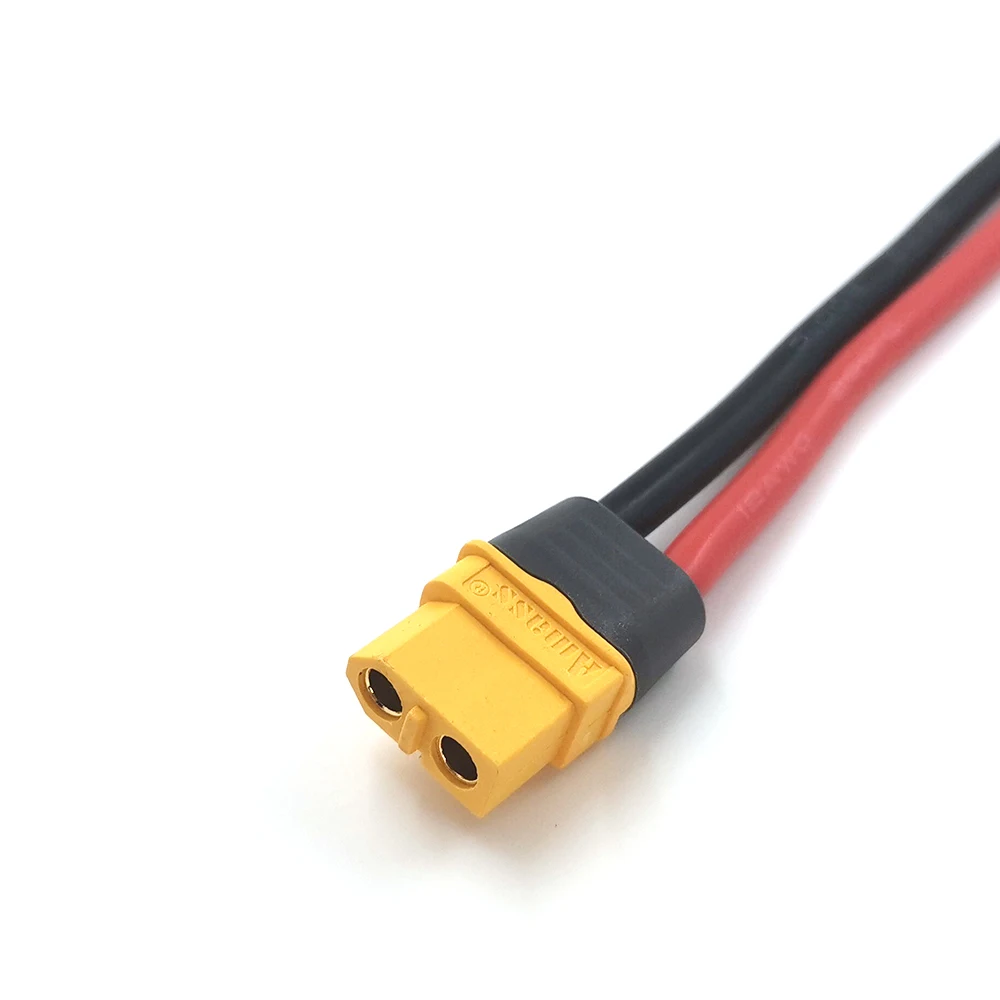 

4.0mm Bullet Banana Connector Plug To XT60 Female with 20cm 12AWG Silicone Wire Charge Cable Adapter For Power Supply