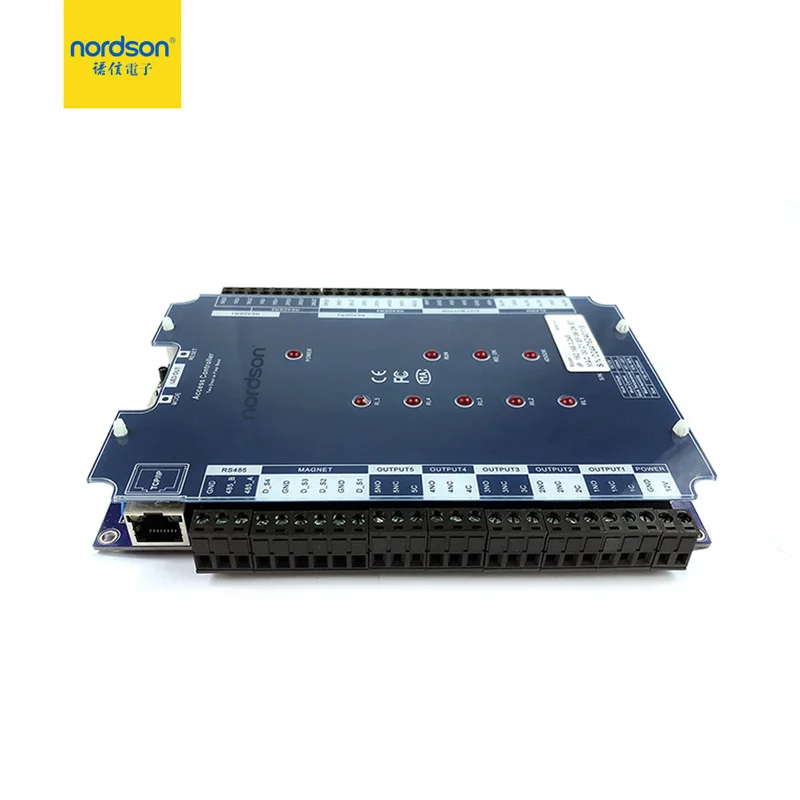 Nordson Original New Design Smart Network Wiegand TCP/IP Access Control Board Two/Four Doors Controller 8 Extension Port | Безопасность