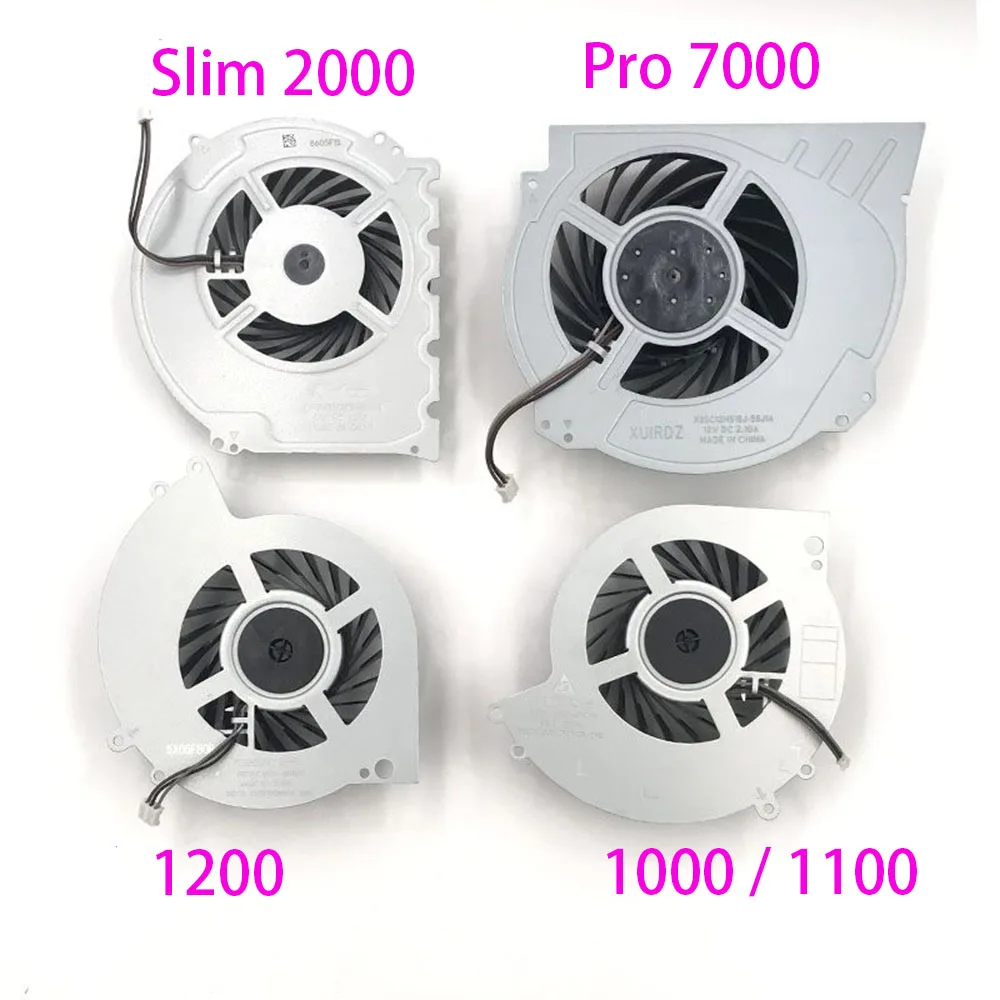 Внутренний вентилятор охлаждения для Sony PlayStation 4 Slim Pro 1000 1100 12000 2000 PS4 10XX 12XX CUH-2015A |