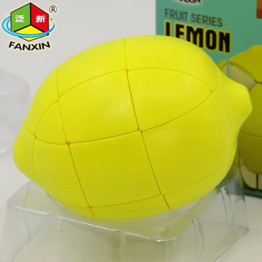 Магический куб пазл Fanxin фруктовый лимонный 3x3x3 3x3 3*3*3 специальная милая форма