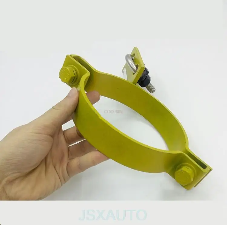 Экскаваторный зажим для трубок Пряжка u-образная труба из оцинкованной стали с