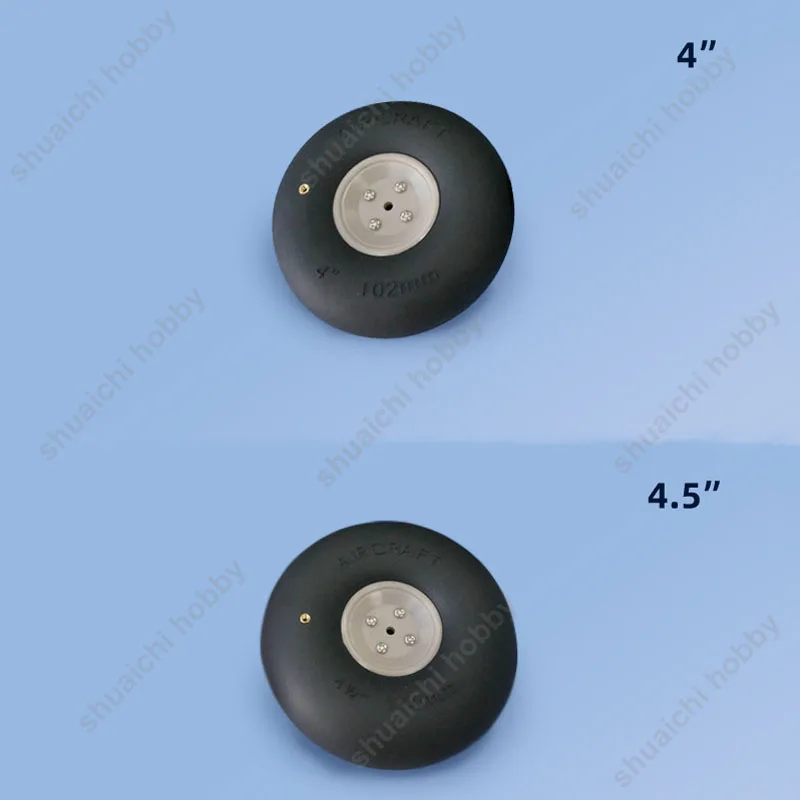 1 шт самолета pu колеса пневмат