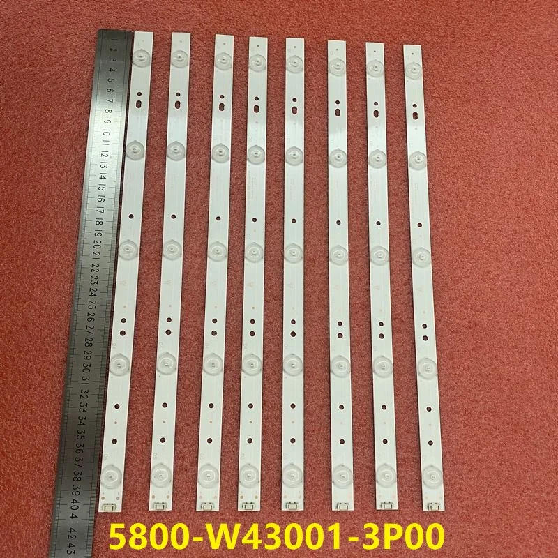 40 шт./лот светодиодная лента для Philco Ph43e60dsgw Ph43e60 TQL43F4PR001 43E3000 5800 W43001 3P00 E465853 02K03177A