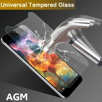 9h tempered glass for agm x1 x2 x5 glass cover 9h protective glass screen protector for agm a9 h1 a1q phone film