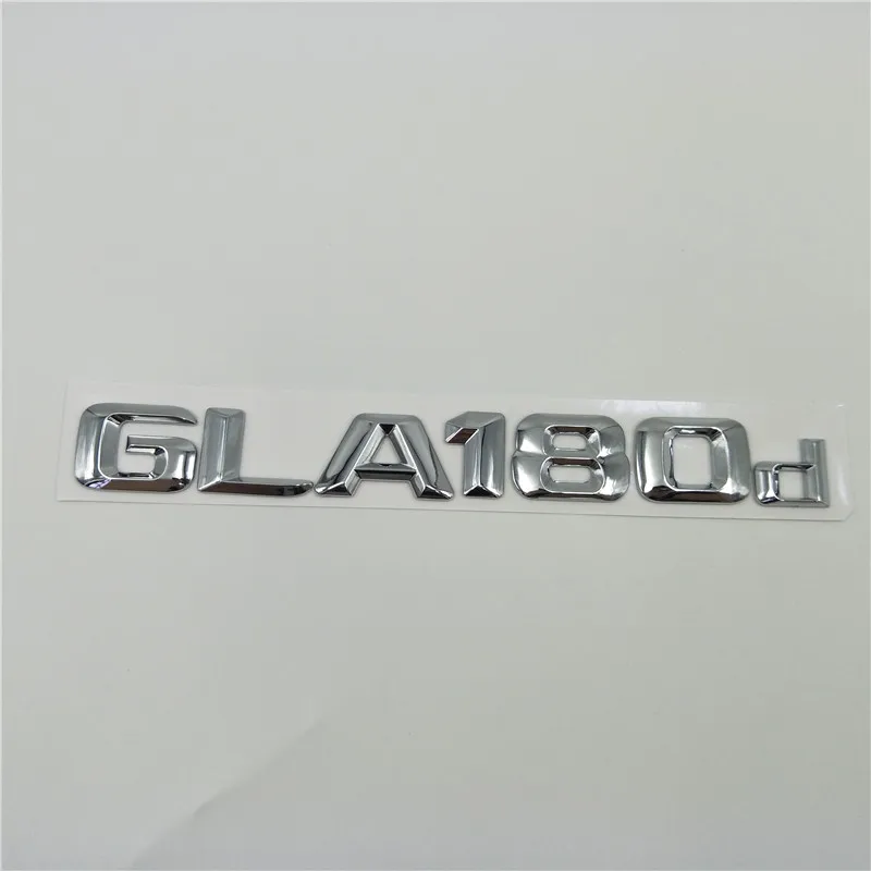For Mercedes Benz AMG Cla CLA180d CLS180d GLA180d GLC220d GLA220d GLA250d Rear Tail Back Emblem Logo Auto Decals | Автомобили и