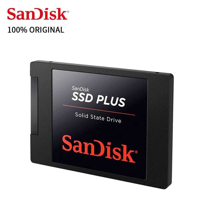 Внутренний твердотельный накопитель Sandisk SSD PLUS, жесткий диск 530 МБ/с., 120 ГБ, 240 ГБ, 480 ГБ, SATAIII 3,0 (6 ГБ/сек.) для ноутбуков и настольных ПК от AliExpress RU&CIS NEW