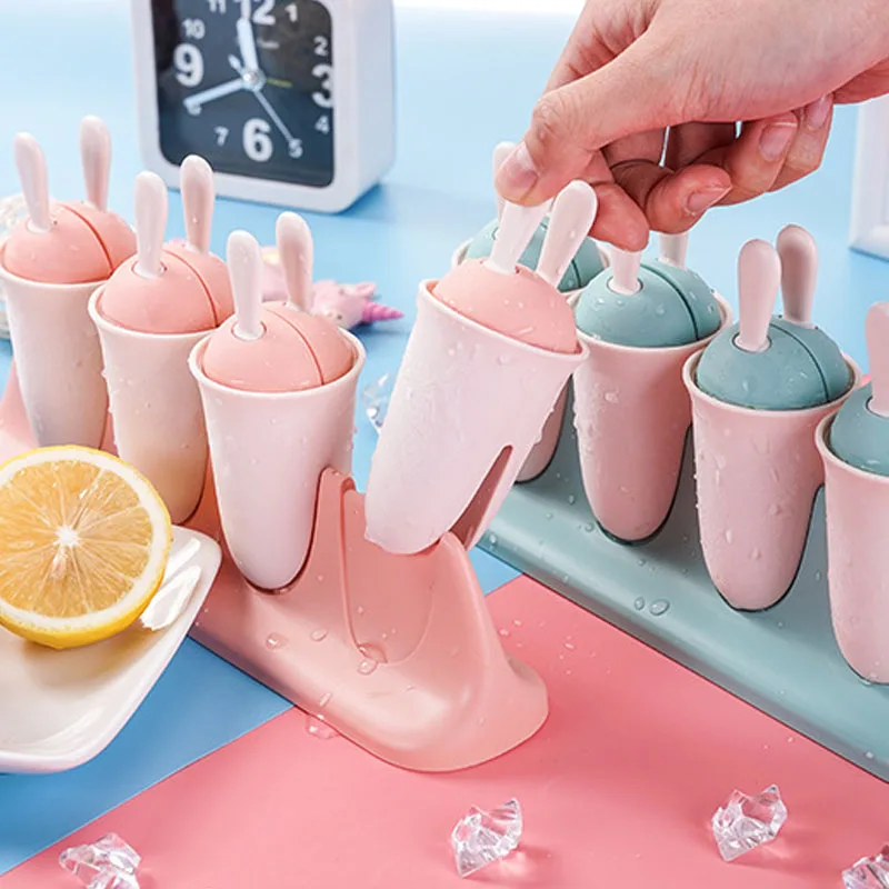 

Ice Cream Mold Popsicle Diy Ice Cream Ice Cube Box Home Sorbet Ice Grid Homemade Ice Box Popsicle