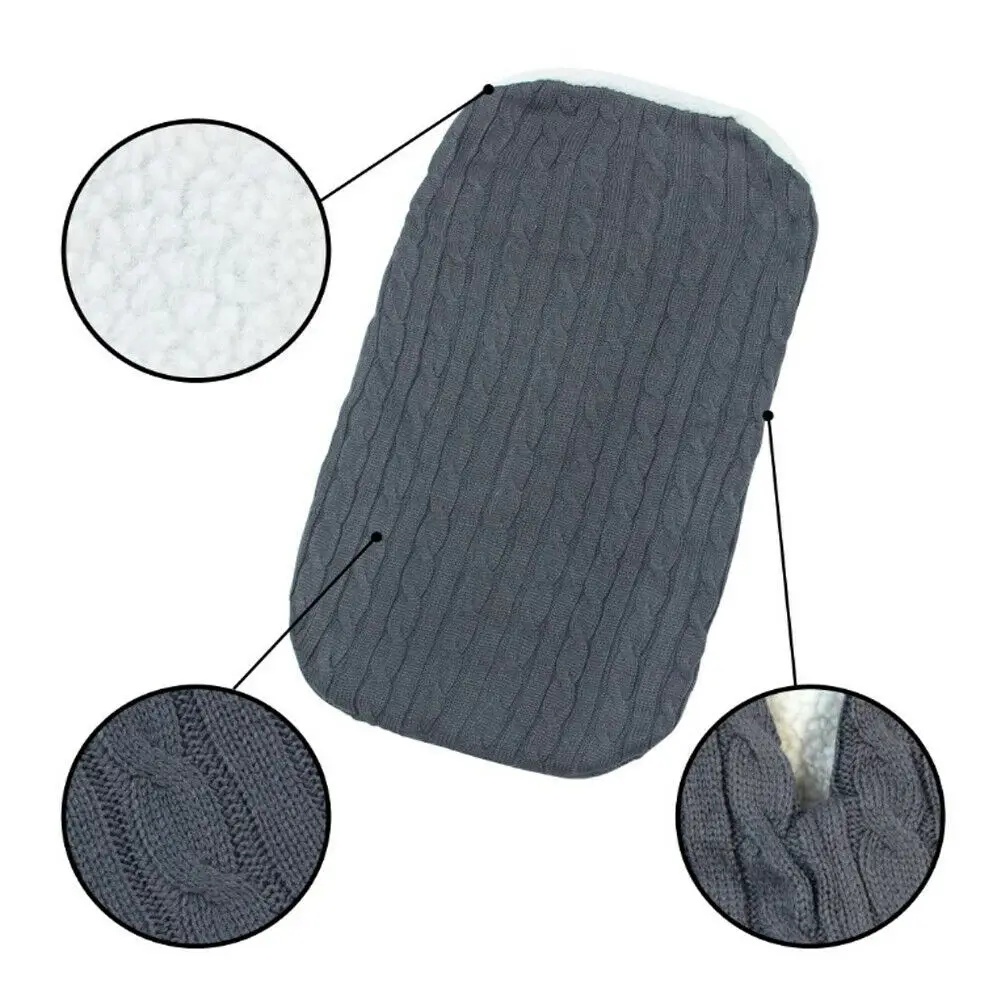 Новое поступление осенне-зимняя теплая вязаная спальная сумка для новорожденных