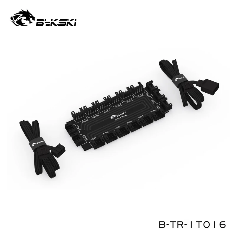 

Bykski 5V RBW AURA Motherboard Spliter,5V argb HUB For Bykski Fan,Light Strip,Water Block,Pump,Reservoir,B-TR-1TO16