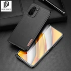 Чехол для Poco F3 для Xiaomi Mi 11i, чехол из ткани и нейлона, силиконовый бампер из ТПУ, задняя крышка для Redmi K40 Pro K40 Dux Ducis