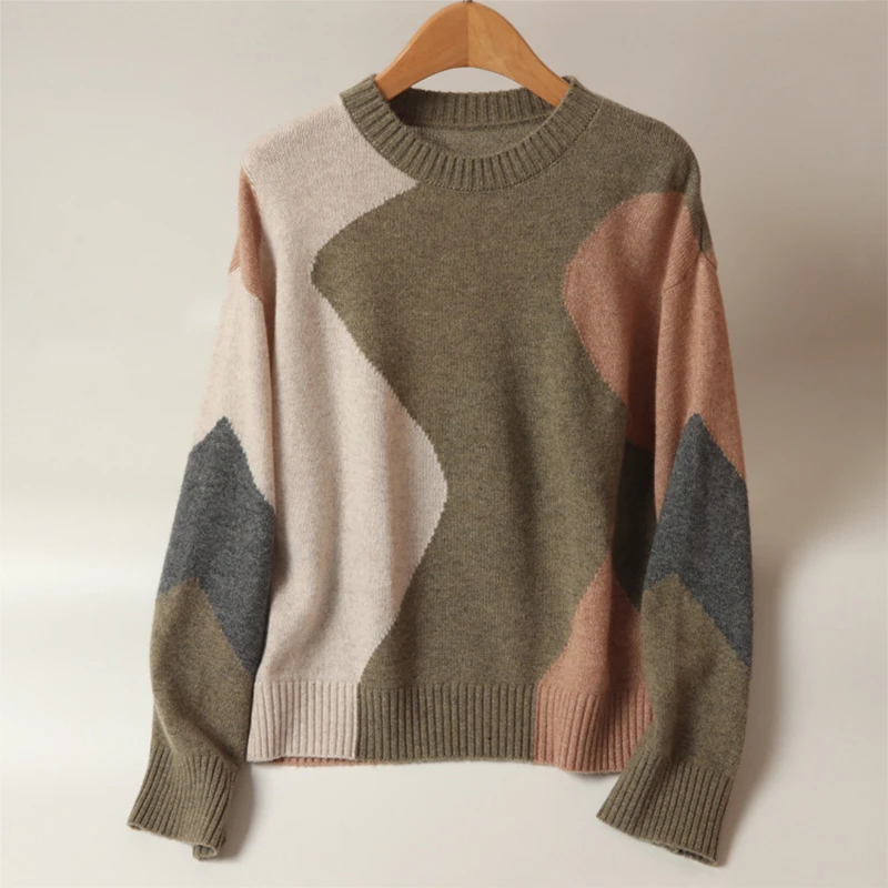 

Masigoch relaxed 100% cashmere designers knitwear sweaters