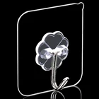 Крючки Настенные прозрачные на присоске, самоклеящиеся, для кухни, ванной, 20 шт.