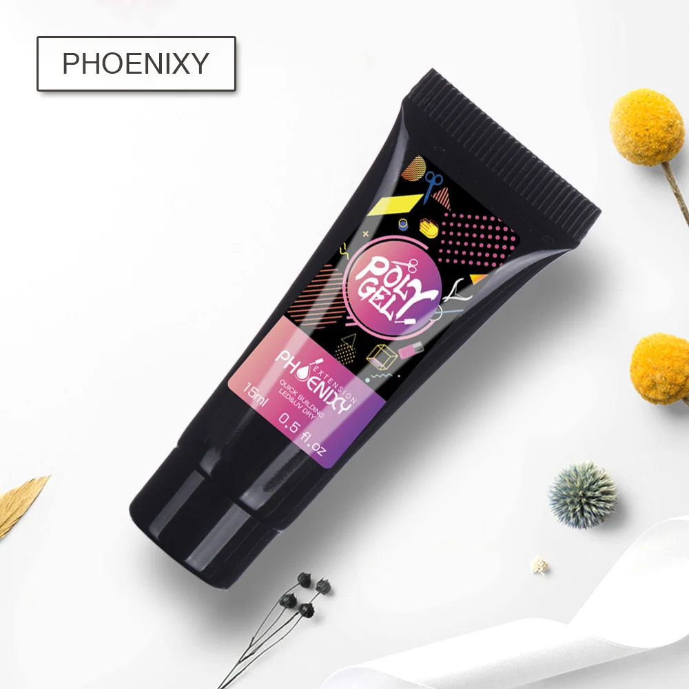 Полный набор для маникюра комплект из 4 предметов одежды: Поли гель ногтей 36 Вт УФ